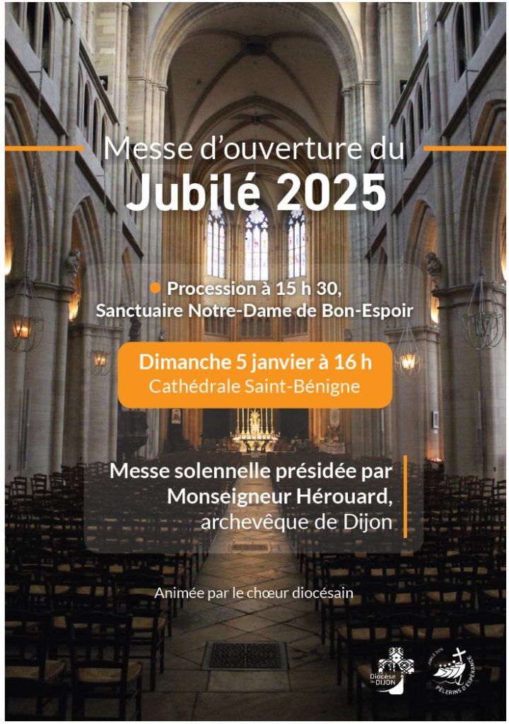 Ouverture du Jubilé 2025 à Dijon ! Paroisse de Seurre